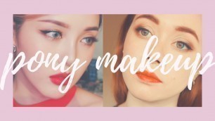 'I Try Following a Pony Makeup Red Lip Tutorial 