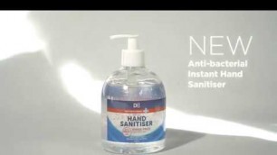 'Anti-Bacterial Instant Hand Sanitiser | DB Cosmetics'