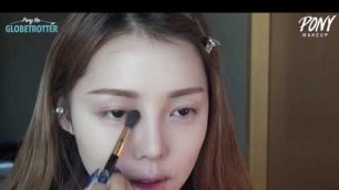 'Korean pony makeup'