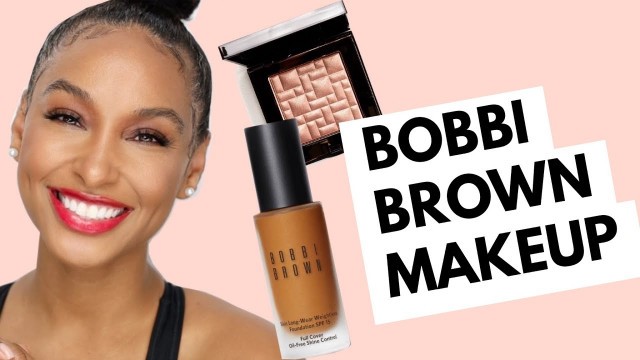 'BOBBI BROWN MAKEUP TUTORIAL | Foundation & Lip Crushed Oil Lip Gloss, #NYFW 2020'