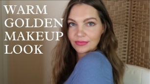 'WARM GOLDEN MAKEUP | DB COSMETICS TUTORIAL'