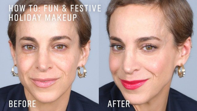 'How To: Fun & Festive Holiday Makeup | Full-Face Beauty Tutorials | Bobbi Brown Cosmetics'