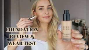 'BOBBI BROWN FOUNDATION REVIEW & WEAR TEST | Louise Cooney'