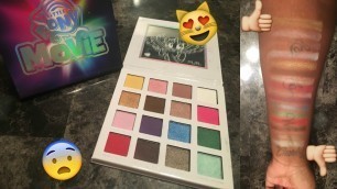 'Pur Cosmetics \'My Little Pony: The Movie\' Eyeshadow Palette - LIVE SWATCHES | WOC/POC'