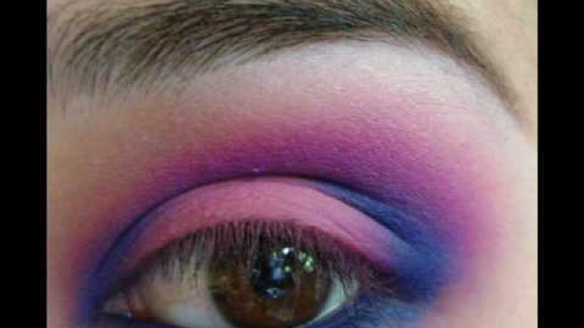 'my little pony makeup look. (coastal scents)'