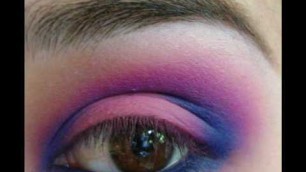 'my little pony makeup look. (coastal scents)'