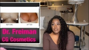 'STORY TIME! I got a boob job with Dr. Freiman @ CG Cosmetics! part 1'