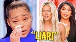 'Khloé Kardashian & Kylie Jenner REACT To Jordyn Woods Cheating Scandal'