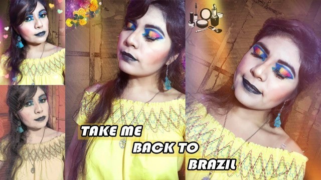 'Take me back to brazil palette BH COSMETICS. TUTORIAL AUTOMAQUILLAJE.'