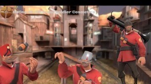 'Reviewing 48 Soldier Cosmetics [TF2]'