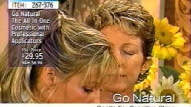 '1999 Canada Launch of Go-Natural The All-In-One Cosmetic Makeup on TSC Toronto Shopping Channel'