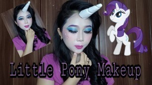 'Little Pony Makeup || Kuda Poni Makeup || Makeup Fantasy #NANDAARSYINTABDAY 2018'