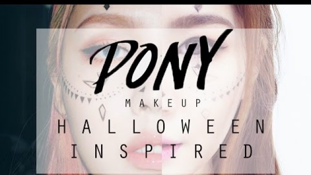 'PONY Inspired Halloween Makeup | Jxhia Wong'