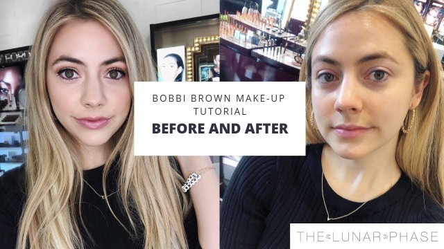 'Makeup Tutorial BEFORE & AFTER | Bobbi Brown Makeup Look for Blonde Hair | How to Apply Makeup'