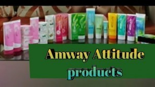 'All attitude products review ll Amway products'