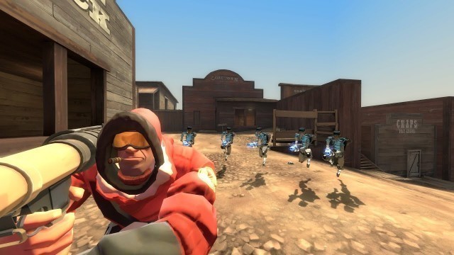 'TF2 MVM Boot Camp, soldier wave 1 *loud*'