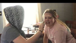 'Blindfolded Makeup Challenge w/ Kylee'