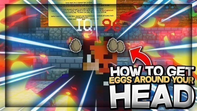 'How to Get FLOATING EGGS Around Your  Head in Minecraft!!'