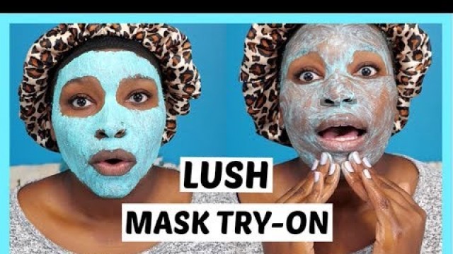 'LUSH COSMETICS | DON\'T LOOK AT ME MASK | SKINCARE REVIEW'