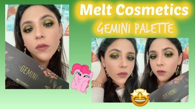 'MELT COSMETICS : GEMINI PALETTE | Review y Tutorial!!'