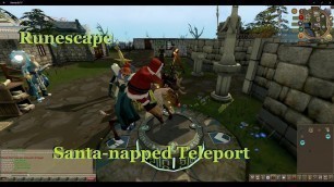 '(RS) Runescape Teleport Override Tutorial - Santa-napped Teleport (CC)'