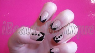 'Kylie Jenner\'s Tuxedo Inspired - Nail Art | iBeautyBoutique'