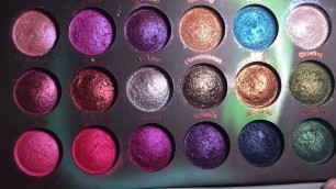 'Makeup by GlitterGirl: Middle Aged BH Cosmectics Aurora Lights Palette Festival Looks'