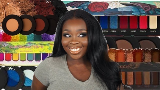 'RANKING ALL OF THE MELT COSMETICS EYESHADOW STACKS AND PALETTES | Gbemi Abiola'