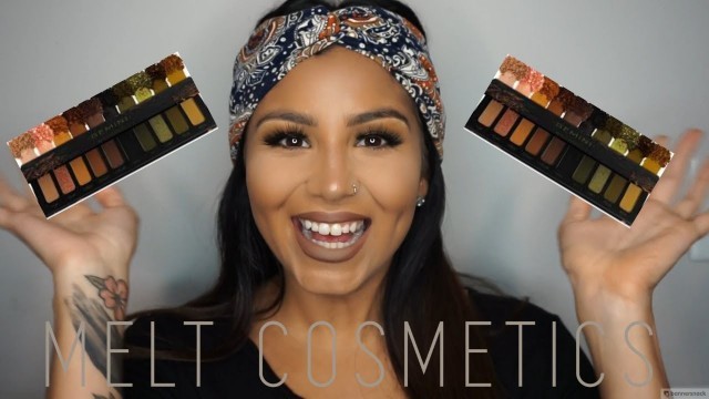 'MELT COSMETICS: GEMINI PALETTE /SWATCHES & REVIEW'