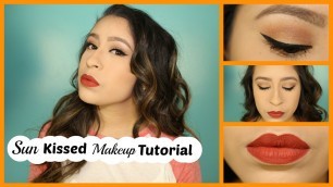 'Sun Kissed Days Makeup Tutorial ☼ Kylie Jenner Lip Kit #22'