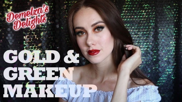 'Vegan & Cruelty-Free Makeup | Gold & Green'