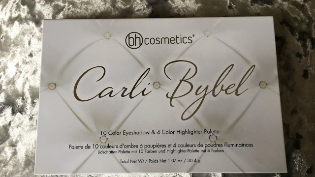 'BH Cosmetics Carli Bybel Palette / Swatches & Try On'