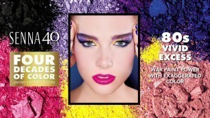 'SENNA Decades Palette 80\'s Vivid Excess'