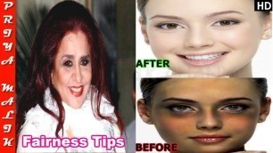 'Top 4 Shahnaz Husain’s Secret Beauty Tips - Best Remedy for Fair Skin - Priya Malik'