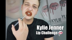 'KYLIE JENNER LIP CHALLENGE!!! - Inspired MakeUp | Joey SFX Simmonds'