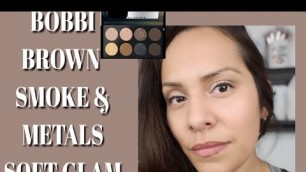 'Bobbi Brown Smoke and Metals Palette| Romantic Soft Glam| HOLIDAY 2019'