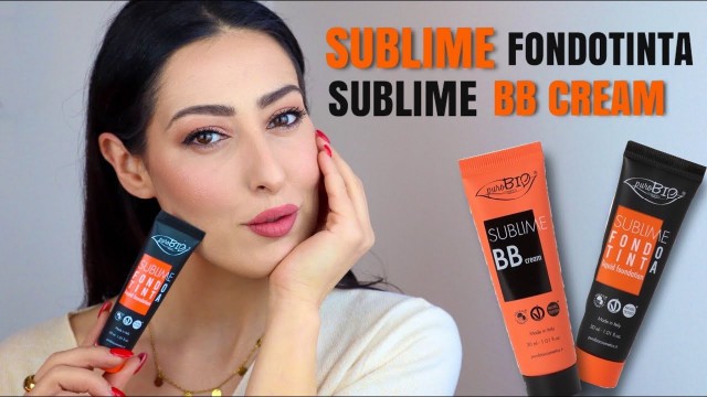 'NUOVO FONDOTINTA E BB CREAM SUBLIME PUROBIO COSMETICS 