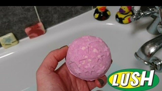 'LUSH Cosmetics TWILIGHT Bath Bomb DEMO'