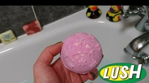 'LUSH Cosmetics TWILIGHT Bath Bomb DEMO'