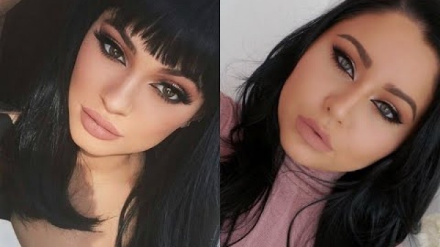 'Kylie Jenner Inspired Makeup Tutorial | CAT EYES'