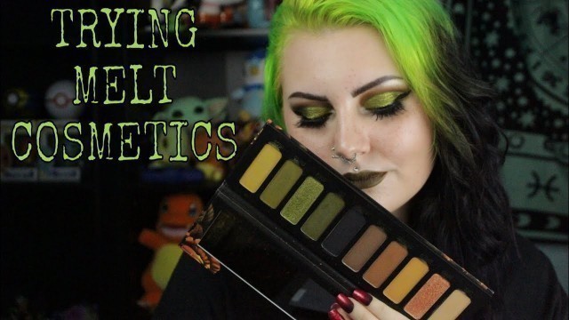 'Trying Melt Cosmetics | GEMINI'