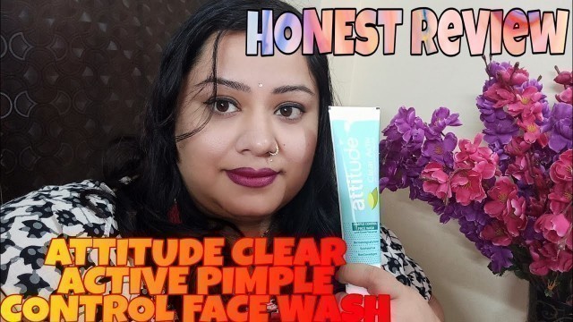 'Amway Attitude Clear Active Face Wash Review -  For Pimple Prone Skin'