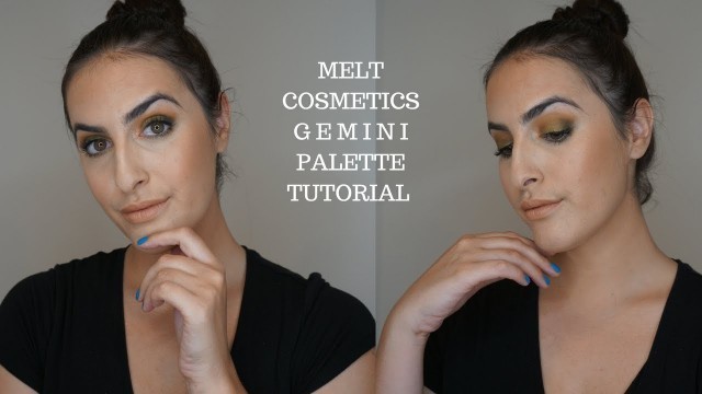 'MELT COSMETICS GEMINI PALETTE TUTORIAL & REVIEW'