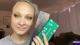 'Grungy Green Smokey eye tutorial- Melt Gemini palette'