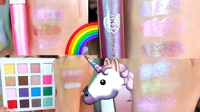 'UNICORN VIBES! THE MY LITTLE PONY MOVIE MAKEUP'