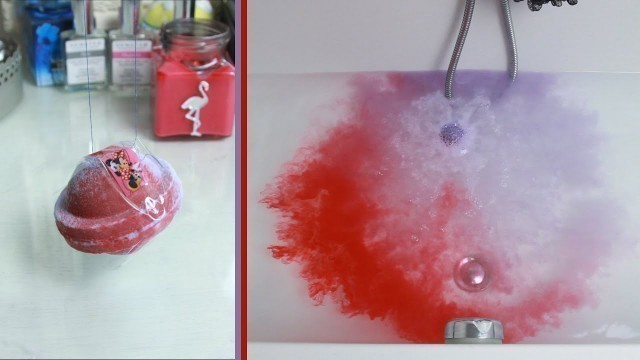 'Lush Cosmetics : Space Girl Bath Bomb Demo'