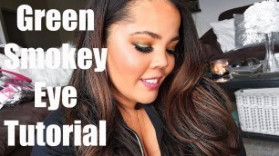 'Green Smokey Eye Makeup Tutorial | BH Cosmetics Palette'