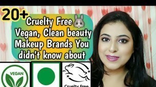 '20 Vegan Cruelty Free & Natural Makeup Brands Made in India 