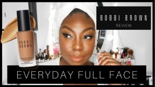 'Full Face Of Bobbi Brown On Dark Skin'