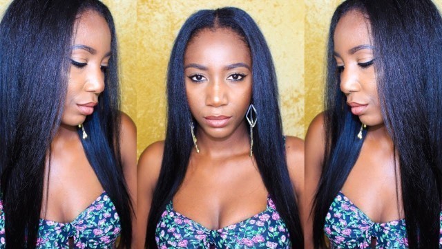 'BEST BEAUTY SUPPLY HAIR?! Janet Collection Aria Hair Review | Simply Subrena'